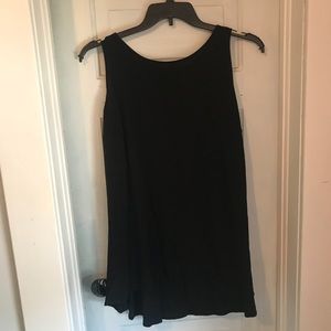 Plain black tank